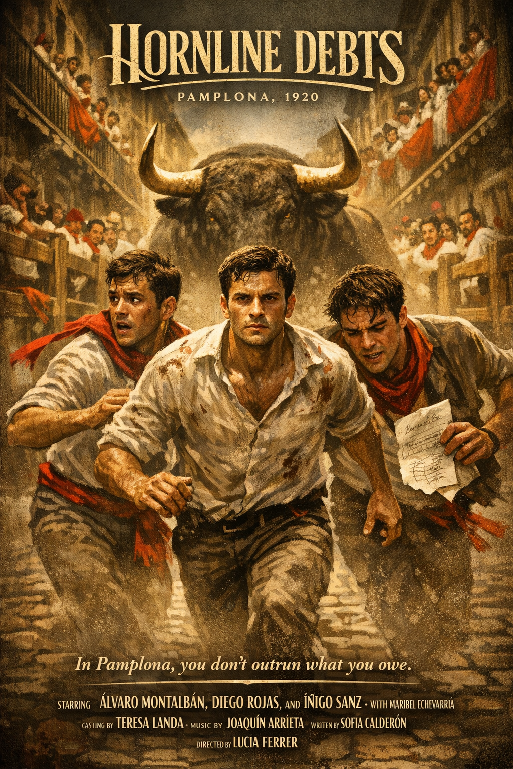 Hornline Debts poster