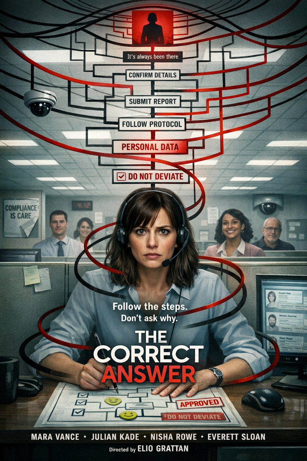 The Correct Answer poster